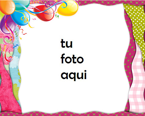 Feliz Cumpleaños Decoraciones De Fiesta Marco Para Foto - Feliz Cumpleaños Decoraciones De Fiesta Marco Para Foto