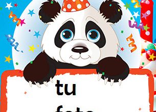Feliz Cumpleaños Oso Marco Para Foto 305x220 - Feliz Cumpleaños Oso Marco Para Foto
