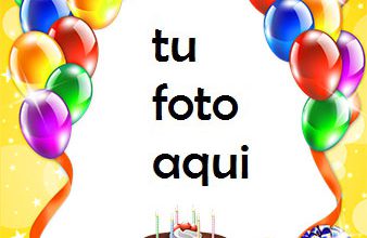 Hermoso Pastel De Feliz Cumpleaños Marco Para Foto 338x220 - Hermoso Pastel De Feliz Cumpleaños Marco Para Foto