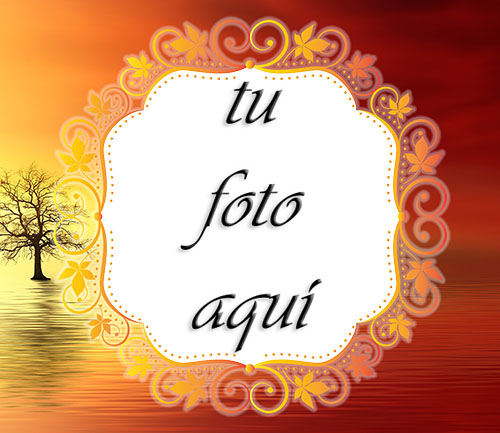 La Belleza Del Atardecer Marco Para Foto - La Belleza Del Atardecer Marco Para Foto
