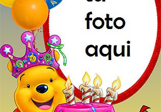 Pastel De Feliz Cumpleaños Con Osito De Peluche Marco Para Foto 315x220 - Pastel De Feliz Cumpleaños Con Osito De Peluche Marco Para Foto