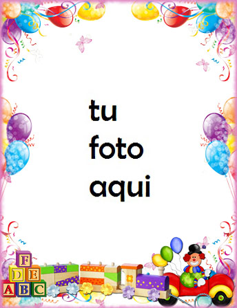 Tren Regalos Feliz Cumpleaños Para Niños Marco Para Foto - Tren Regalos Feliz Cumpleaños Para Niños Marco Para Foto