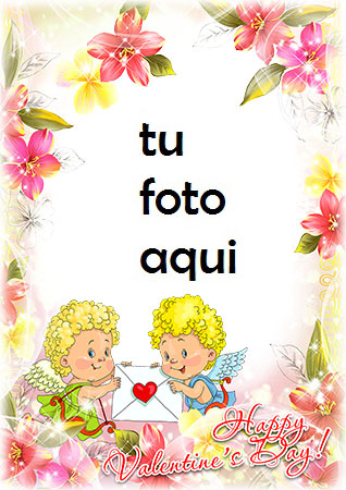 ngeles De San Valentín Marco Para Foto - Ángeles De San Valentín Marco Para Foto