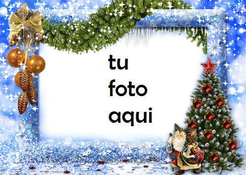 rbol De Año Nuevo Marco Para Foto - Árbol De Año Nuevo Marco Para Foto