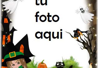 Ambiente Horrible De Halloween Marco Para Foto 316x220 - Ambiente Horrible De Halloween Marco Para Foto
