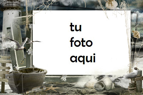 Antes De La Tormenta Del Mar Marco Para Foto - Antes De La Tormenta Del Mar Marco Para Foto