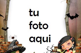 Brujas De Halloween Marco Para Foto 333x220 - Brujas De Halloween Marco Para Foto
