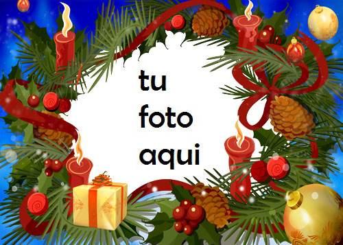 Cajas De Regalo De Año Nuevo Y Hermosas Bolas Doradas Marco Para Foto - Cajas De Regalo De Año Nuevo Y Hermosas Bolas Doradas Marco Para Foto