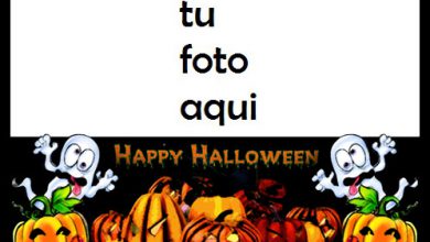 Calabaza Horrible Te Deseo Un Feliz Halloween Marco Para Foto 390x220 - Calabaza Horrible Te Deseo Un Feliz Halloween Marco Para Foto