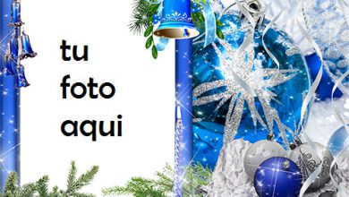 Campanas De Año Nuevo Marco Para Foto 390x220 - Campanas De Año Nuevo Marco Para Foto