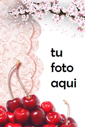 Cereza Suave Para Los Momentos Más Bellos De Tu Vida. Marco Para Foto - Cereza Suave Para Los Momentos Más Bellos De Tu Vida. Marco Para Foto