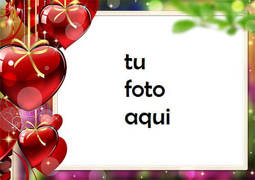 Corazones Colgando De Amor Marco Para Foto - Corazones Colgando De Amor Marco Para Foto