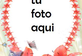 Corazones Y Flores Para San Valentín Marco Para Foto 322x220 - Corazones Y Flores Para San Valentín Marco Para Foto