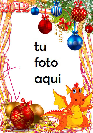 Decoraciones Y Campanas De Año Nuevo Marco Para Foto - Decoraciones Y Campanas De Año Nuevo Marco Para Foto