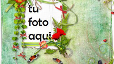 Dibujo De Espíritu De Primavera Marco Para Foto 390x220 - Dibujo De Espíritu De Primavera Marco Para Foto