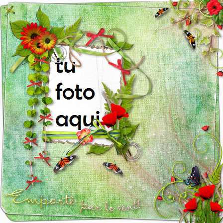 Dibujo De Espíritu De Primavera Marco Para Foto - Dibujo De Espíritu De Primavera Marco Para Foto