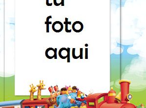 Divertido Tren Marcos Para Foto 298x220 - Divertido Tren Marcos Para Foto