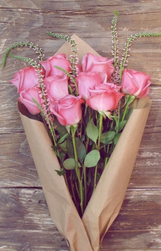 Escribir En Foto Un hermoso ramo de rosas 1 - Escribir En Foto Un hermoso ramo de rosas