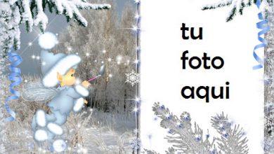 Fantasía De Invierno Marco Para Foto 390x220 - Fantasía De Invierno Marco Para Foto