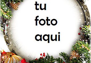 Feliz Año Nuevo Con Una Decoración Maravillosa. Marco Para Foto 318x220 - Feliz Año Nuevo Con Una Decoración Maravillosa. Marco Para Foto