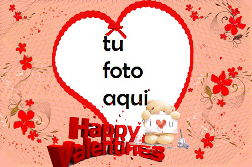 Feliz Día De San Valentin 2 Marco Para Foto - Feliz Día De San Valentin 2 Marco Para Foto