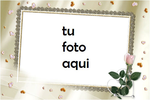 Flor De Amor Matrimonio Y Compromiso Marco Para Foto - Flor De Amor Matrimonio Y Compromiso Marco Para Foto