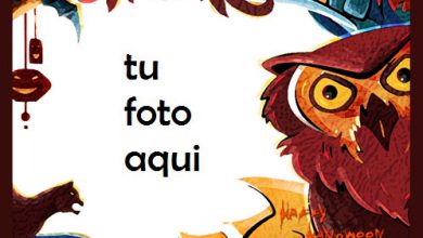 Halloween De Miedo Marco Para Foto 390x220 - Halloween De Miedo Marco Para Foto