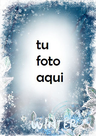 Heladas De Invierno En Tu Ventana Marco Para Foto - Heladas De Invierno En Tu Ventana Marco Para Foto