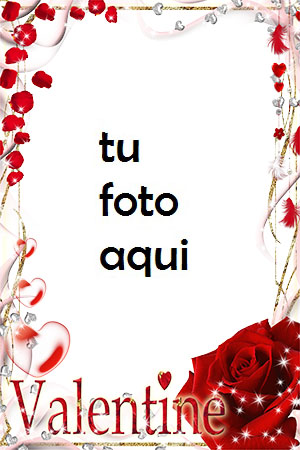 Hermoso Día De San Valentín Para Todos Los Seres Queridos. Marco Para Foto - Hermoso Día De San Valentín Para Todos Los Seres Queridos. Marco Para Foto