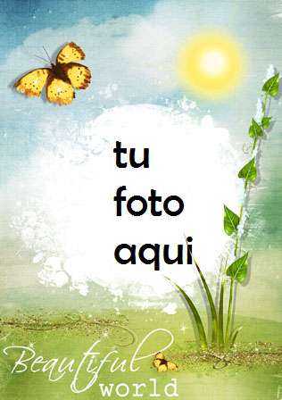 Hermoso Mundo Marco Para Foto - Hermoso Mundo Marco Para Foto