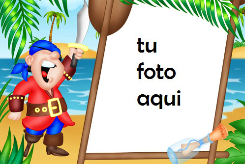 Isla De Mares Y Tesoros Marcos Para Foto - Isla De Mares Y Tesoros Marcos Para Foto