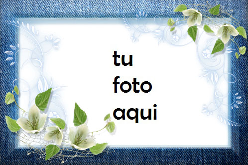 Jeans Con Estilo Marco Para Foto - Jeans Con Estilo Marco Para Foto