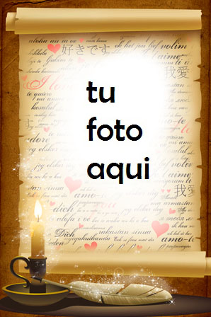 La Carta De Amor Mas Bella Marco Para Foto - La Carta De Amor Mas Bella Marco Para Foto