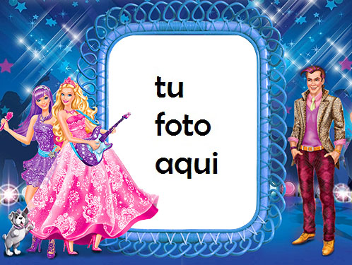 La Linda Familia De Barbie Marcos Para Foto - La Linda Familia De Barbie Marcos Para Foto