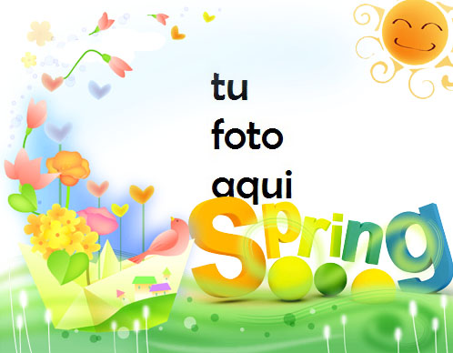 La Primavera Está Llegando Marco Para Foto - La Primavera Está Llegando Marco Para Foto
