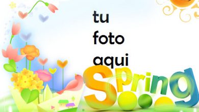 La Primavera Está Llegando Marco Para Foto 390x220 - La Primavera Está Llegando Marco Para Foto