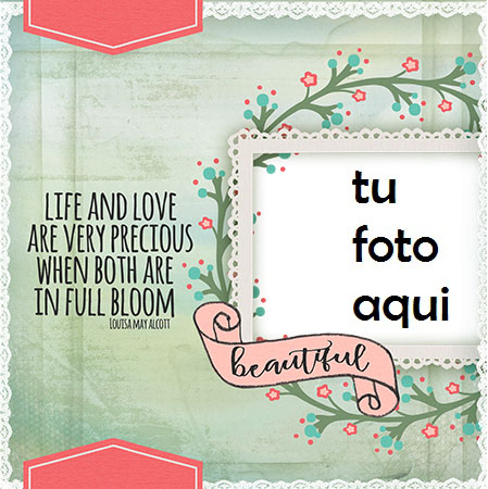 La vida esta llena de amor los momentos mas hermosos y felices Marco Para Foto - La vida esta llena de amor los momentos mas hermosos y felices Marco Para Foto