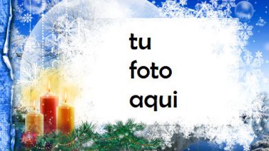 Las Velas Centelleantes Marco Para Foto 390x220 - Las Velas Centelleantes Marco Para Foto