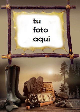 Listo Para La Pesca Marco Para Foto - Listo Para La Pesca Marco Para Foto