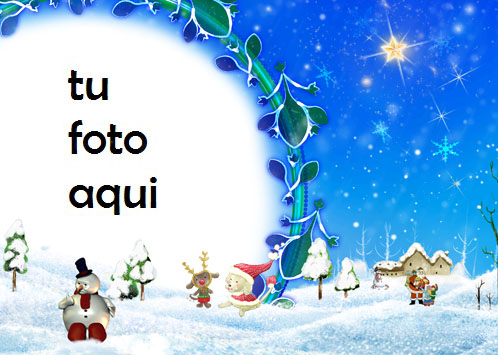 Marco De Muñeco De Nieve Muy Hermoso Año Nuevo Marco Para Foto - Marco De Muñeco De Nieve Muy Hermoso Año Nuevo Marco Para Foto