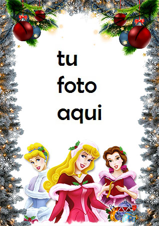 Marco De Princesas Saludos De Año Nuevo Marco Para Foto - Marco De Princesas Saludos De Año Nuevo Marco Para Foto