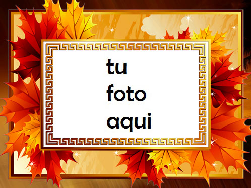 Marco Para Foto Otoño brillante Otoño Marcos - Marco Para Foto Otoño brillante Otoño Marcos