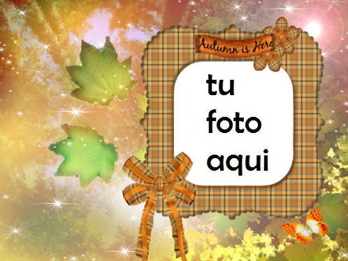 Marco Para Foto Otoño está aquí Otoño Marcos - Marco Para Foto Otoño está aquí Otoño Marcos