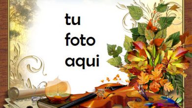 Melodía Y Colores De Otoño Marco Para Foto 390x220 - Melodía Y Colores De Otoño Marco Para Foto