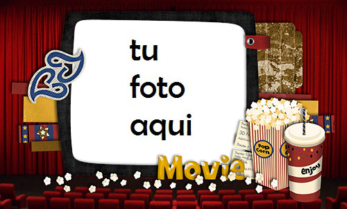 Mira Películas Con Un Amigo Marco Para Foto - Mira Películas Con Un Amigo Marco Para Foto