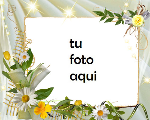 Muy Hermosas Flores Románticas Marco Para Foto - Muy Hermosas Flores Románticas Marco Para Foto