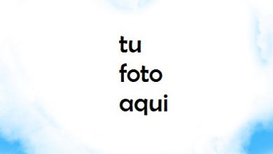 Nubes De Amor Marco Para Foto 390x220 - Nubes De Amor Marco Para Foto