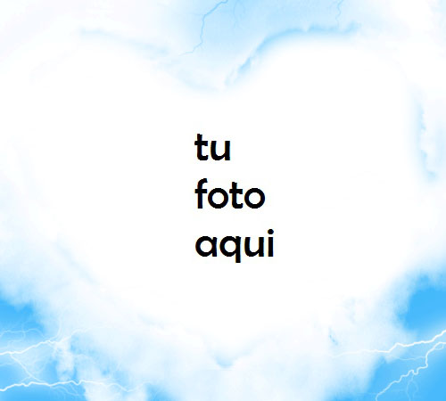 Nubes De Amor Marco Para Foto - Nubes De Amor Marco Para Foto