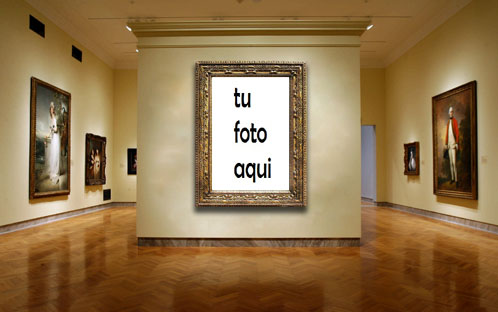 Pintando El Museo Marco Para Foto - Pintando El Museo Marco Para Foto