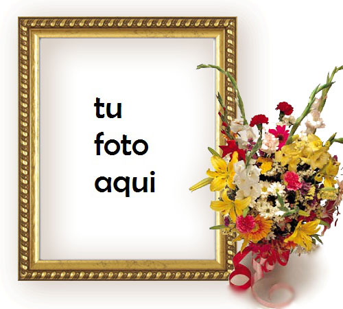 Ramo De Rosas Marco Para Foto - Ramo De Rosas Marco Para Foto